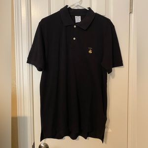 Brooks Brothers Black Cotton Polo, NWT - L